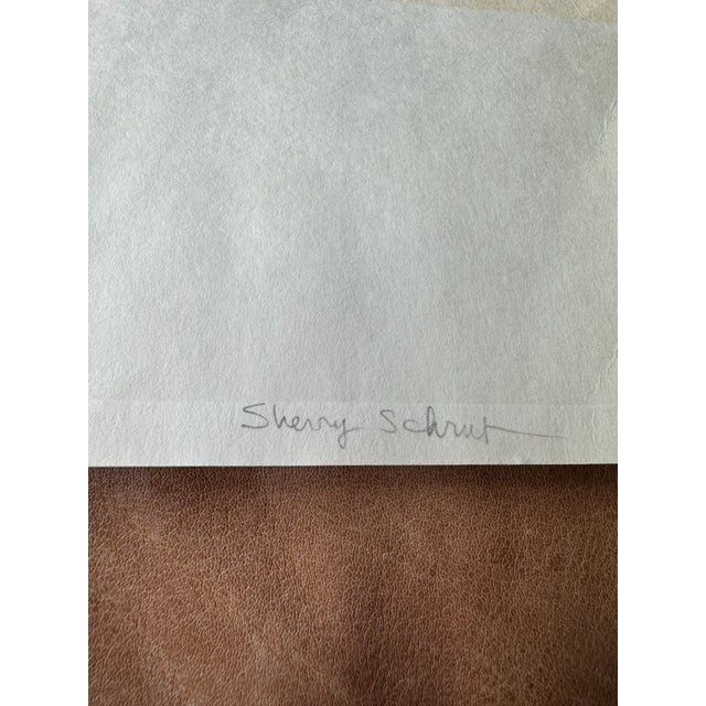 1990s Sherry Schrut Pastel Original Print, Framed For Sale In Houston - Image 6 of 12