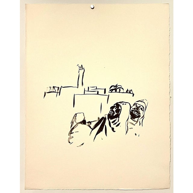 This is from a limited edition portfolio of original lithographs print Fernand Mourlot in Paris in 1958 from work done in...