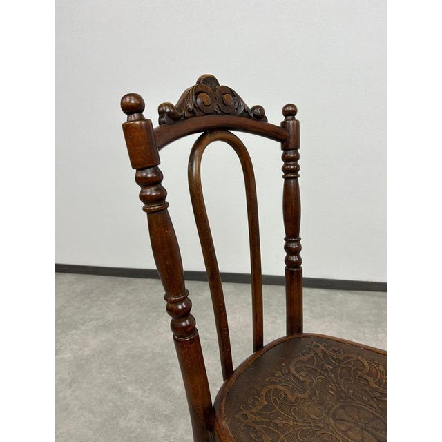Bentwood Dining Room Chairs from Thonet, 1920s, Set of 4 For Sale - Image 11 of 15