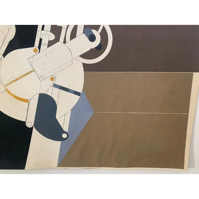 Renato Volpini, Element of Space Machine, 1970s, Mixed Media For Sale - Image 8 of 9