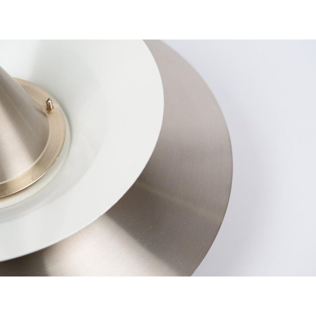 Vintage Aluminum Pendant Lamp by Knud Christensen, 1980 For Sale - Image 10 of 11