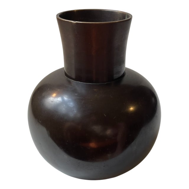 Art Deco Vase in Patinated Bronze by Bdr. Grage, Denmark, 1950s For Sale
