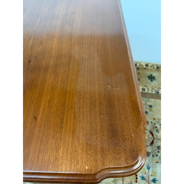 Late 20th Century Antique Walnut Side Table, 19th Century For Sale - Image 5 of 12