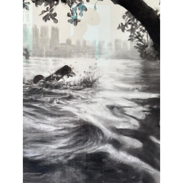 Early 21st Century Patsy McArthur, Golden Hour, 2021, Charcoal, Framed For Sale - Image 5 of 8