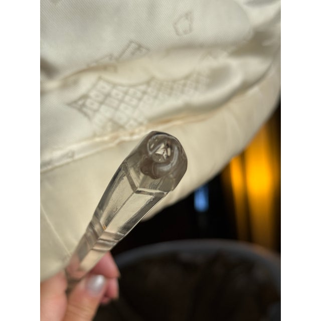 Vintage Art Deco Style Art Glass Salad Servers- a Pair For Sale - Image 15 of 15