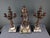 Early 20th Century Marble and Spelter Fireplace Mantel Set by A. Moreau, Set of 3 For Sale - Image 3 of 18