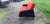 Vintage Sofa in Red and Black Fabric, 1970 For Sale - Image 4 of 6