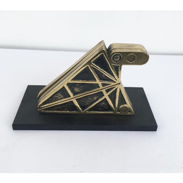 Bruno Chersicla, Abstract Kinetic Sculpture, 1980, Painted Metal For Sale - Image 4 of 18