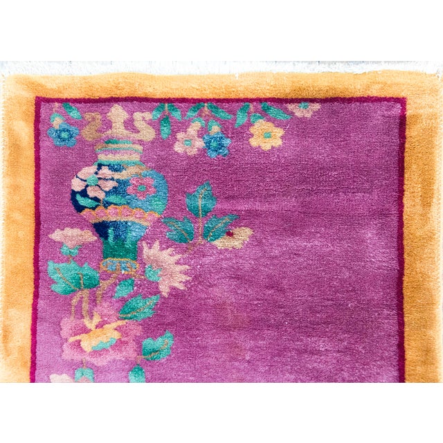 Early 20th Century Chinese Art Deco Rug For Sale - Image 9 of 12