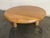 French Solid Oak Coffee Table, 1970s For Sale - Image 6 of 9