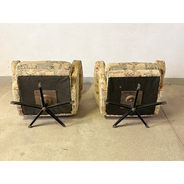 Vintage Swivel Chairs, 1980s, Set of 2 For Sale - Image 6 of 7