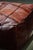 Mid-Century Modern Moroccan Patchwork Leather Ottoman, 1970s For Sale - Image 17 of 18