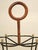 Mid-Century Modern Jacques Adnet Leather Wrapped Umbrella Stand Completely Original and Very Nice For Sale - Image 3 of 10