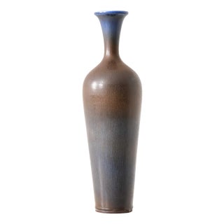 Scandinavian Modern Vase in Ceramic attributed to Berndt Friberg, 1965 For Sale