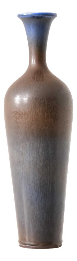 Scandinavian Modern Vase in Ceramic attributed to Berndt Friberg, 1965