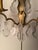 19th Century French Bronze and Crystal Wall Sconces - Pair For Sale In Indianapolis - Image 6 of 8