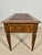 French Louis XVI Style Walnut Writing Desk with Leather Top, 1920 For Sale - Image 9 of 10