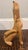 Wood Max Alvarez Signed New Mexico Folk Art Carved Wood Coyote Sculpture For Sale - Image 7 of 10