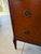 19th Century Hand-Painted Satin Wood Secretary Desk and Dresser For Sale - Image 9 of 12