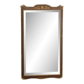 Vintage Federal Rectangle Wall Mirror For Sale