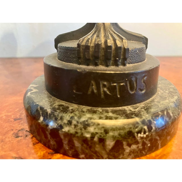 Charles Artus Art Deco Incense Burner For Sale - Image 4 of 7