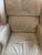 Mid-Century Modern VTG Classic Leather Inc Mahogany Chippendale Wingback Chair Tufted Armchair MCM For Sale - Image 3 of 10