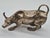 Metal Charging Bull Figurine in Bronze by A. Di Modica, 1980s. For Sale - Image 7 of 10