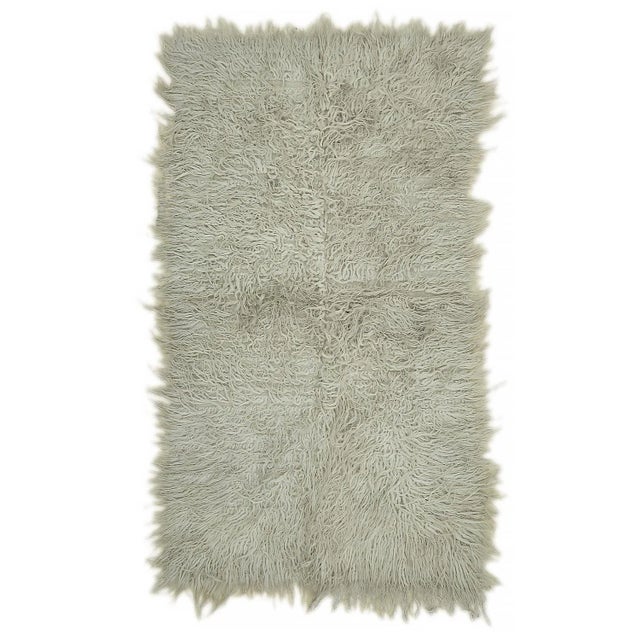 Textile Vintage Tulu Rug in Cotton & Wool For Sale - Image 7 of 7