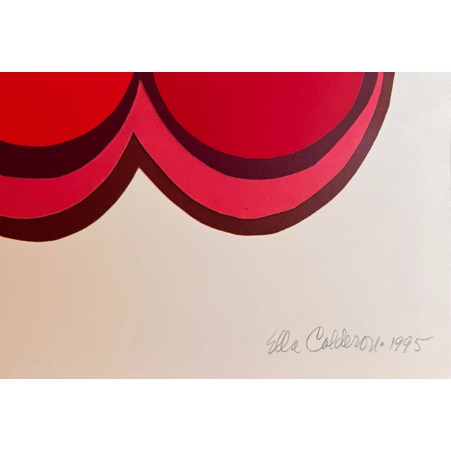 1990s Op/Pop Signed Art Print by Ella Calderon, Nyc For Sale - Image 4 of 9