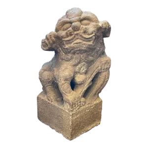Antique Stone Garden Foo Dog