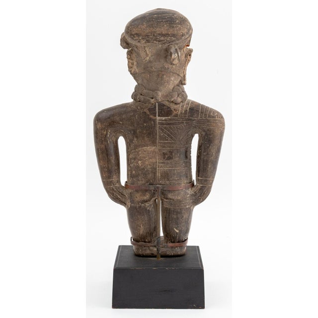 15th Century & Earlier Pre-Columbian Standing Male Nude Figure For Sale - Image 5 of 7