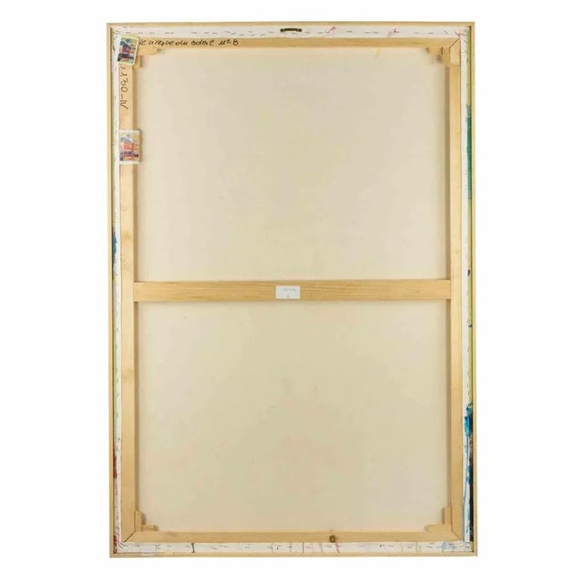 Sergio Barletta, Cirque du Soleil No. 8, Mixed Media and Collage, 1995 For Sale - Image 4 of 5