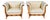 Vintage Biedermeier Revival Birchwood Armchairs from Fratelli Boffi, 20th Century, Set of 2 For Sale