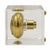 Late 20th Century Vintage St. Regis Hotel Nyc Brass Door Knob in Lucite Plexi For Sale - Image 5 of 12