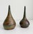 Green Vintage Raku Fired Lidded Vessels - A Pair For Sale - Image 8 of 10