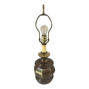 Vintage Tell City Brass Table Lamp