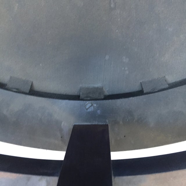 Mid-Century Modern Mid Century Capiz Shell Top Round Table For Sale - Image 3 of 9