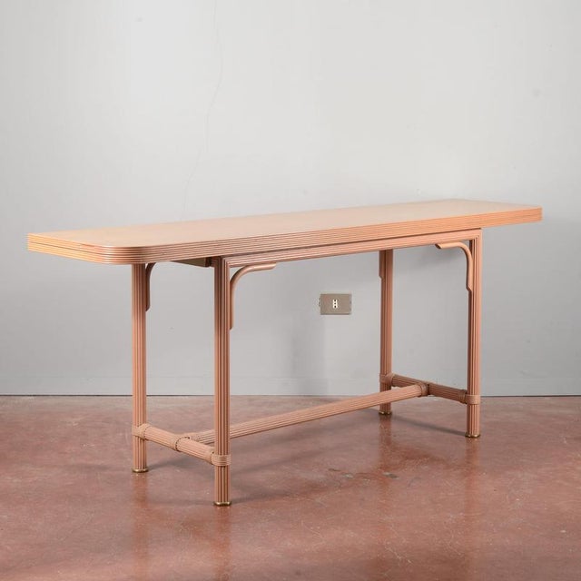 Vintage folding folding desk table console measures 45 x 180 x h 75.5 x open 90 category vintage style console dimensions:...