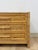 Wood Vintage Chest Coastal Wicker Rattan Three Drawer Boho Hollywood Regency Dresser For Sale - Image 7 of 13