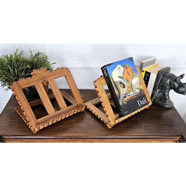 Italian Carved Adjustable Book Rest For Sale - Image 6 of 11