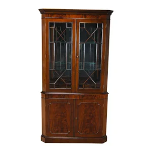 Niagara Furniture Large Mahogany Corner Closet