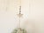 French Vintage Tole Daisy Chandelier For Sale - Image 4 of 8