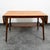 Wood Mid Century Danish Modern Coffee Table Walnut Drop Leaf Shelf Vintage MCM For Sale - Image 7 of 11