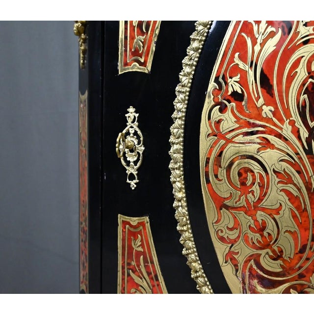 Mid-19th Century Napoleon III Boulle Marquetry Console Table For Sale - Image 16 of 18