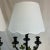 Maitland - Smith 1985 Vintage Maitland-Smith French Bouillotte Style Cast Iron Table Lamp With Leaves - A Pair, Attributed, Artist Signed For Sale - Image 4 of 12