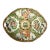 Chinese Famille Rose Porcelain Oval Trinket Bowl With Handles For Sale