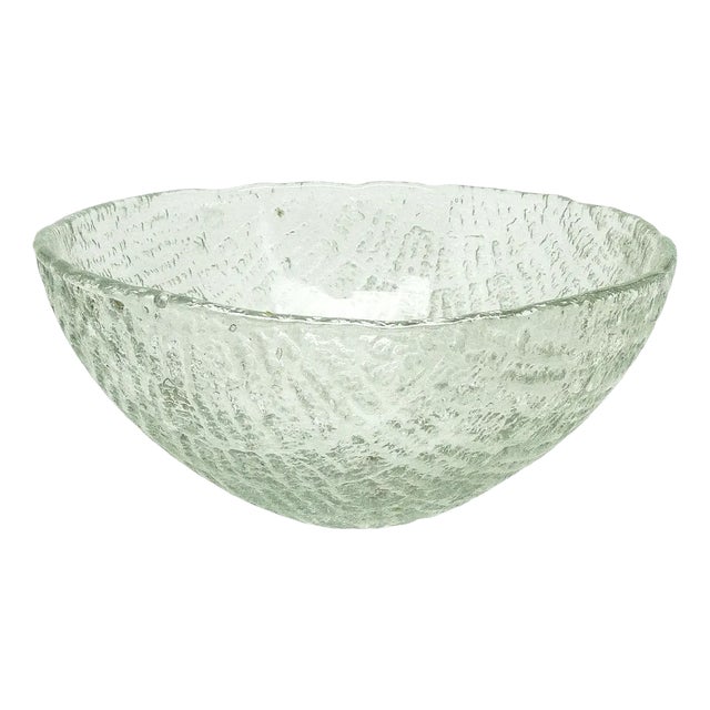 Art Nouveau Bowl from Ząbkowice Glassworks, 1970s For Sale