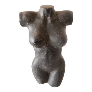 Stone Bust of a Woman For Sale