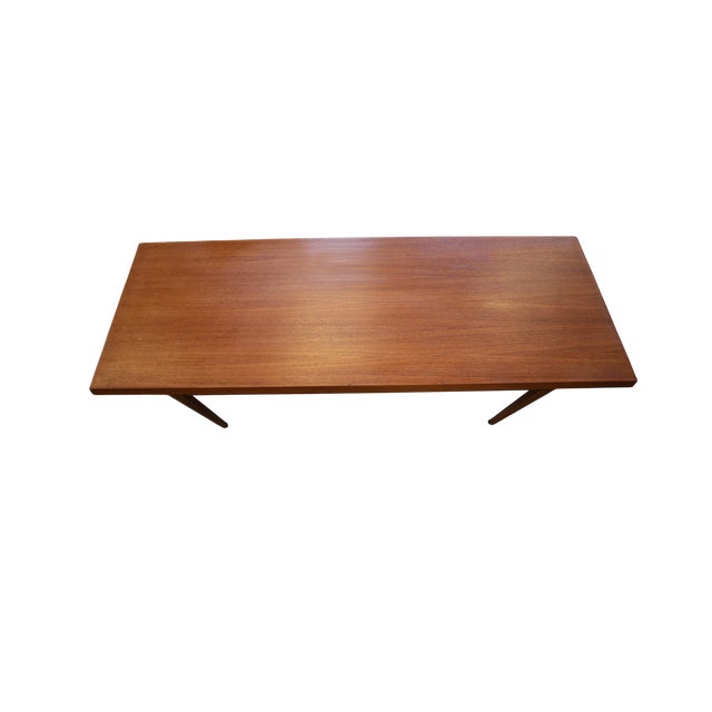 Danish Teak Coffee Table with Magazine Rack, 1960s For Sale - Image 4 of 14