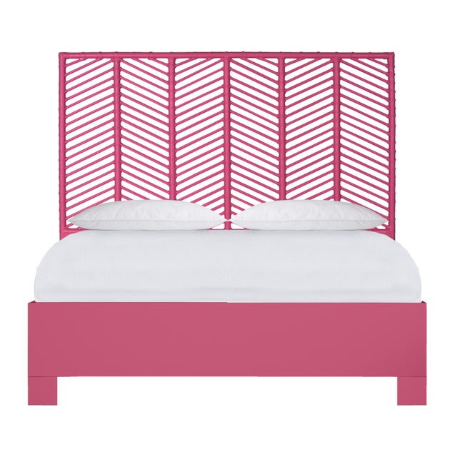 Liam Standard Bed Queen - Pink For Sale - Image 12 of 12